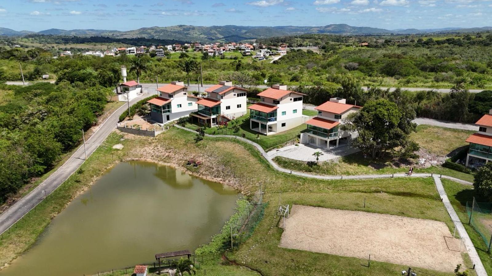 Casa Totalmente Equipada Ampla E Confortavel Em Condominio - Cha Grande-Pe Exterior foto